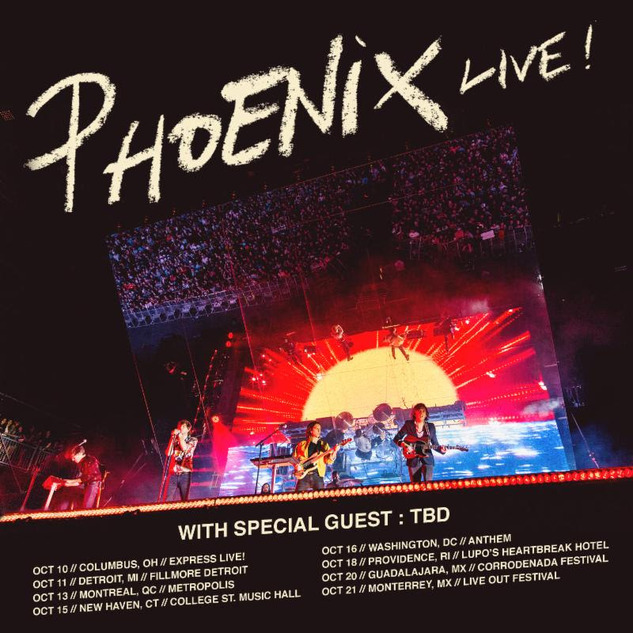 Phoenix Add Dates to North American Ti Amo Tour Paste Magazine